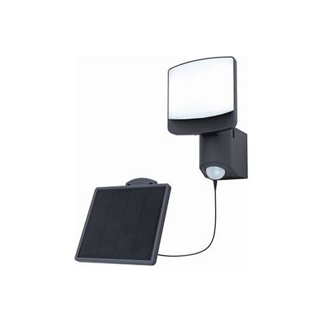Applique murale solaire LED 7W détecteur gris Lutec (1/3)