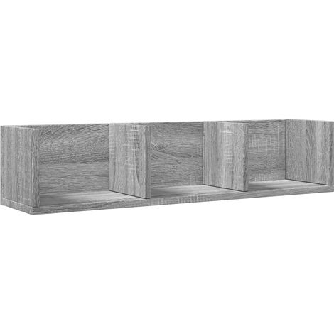 Maison Exclusive - Mobile Pensile Grigio Sonoma 75x18x16,5 cm in Legno Multistrato