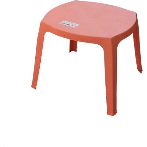 Tavolino per bambini Oscar corallo cm 58x48x45h