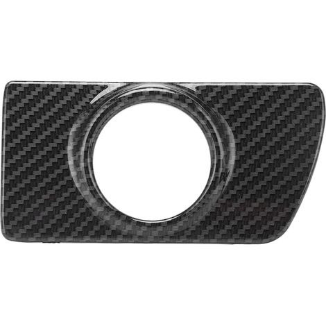 Cadre de tableau de bord de ventilation avec manomètre unique, style empreinte carbone, pour Vauxhall Astra H (conduite à droite). (1/5)