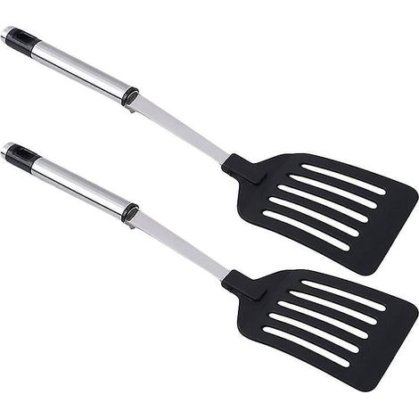 2 spatules antiadhésives pour poêle (1/3)