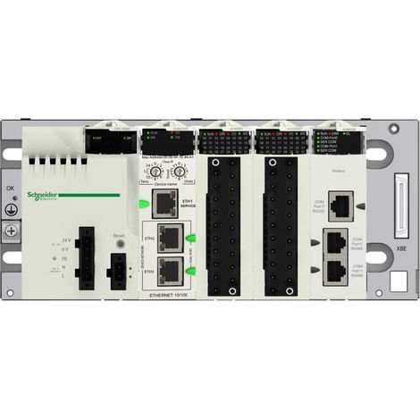 Module de communication pour rack déporté Ethernet RIO M580 - BMECRA31210 (1/2)