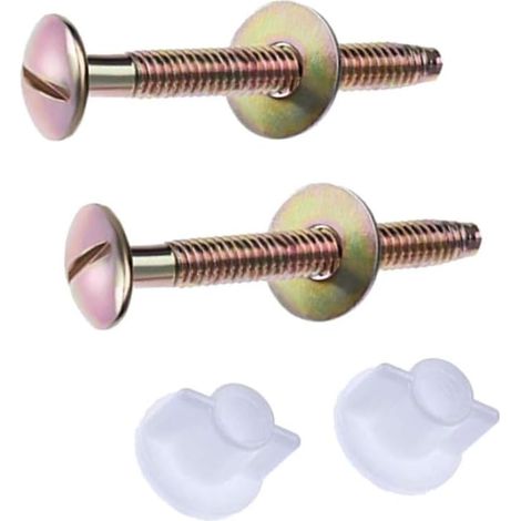6 Pièces Vis de Fixation Wc Résistant (1/5)