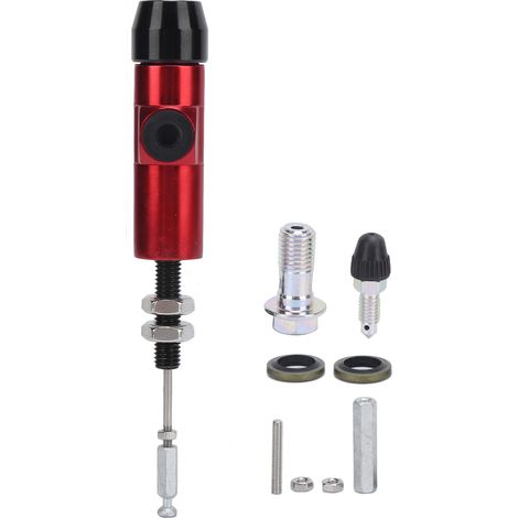 Pompe d'embrayage hydraulique de moto, entretien en alliage d'aluminium universel pour vélo automobile rouge