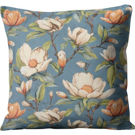 FEDERA 40x40 JASKIEK PER CUSCINO 100% COTONE POLACCO SPESSO DI ALTA QUALITÀ CON FIORI