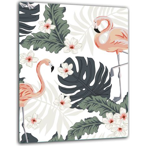PIASTRA DI PROTEZIONE IN VETRO PER INDUZIONE 40x52 FLAMINGOS (1/5)