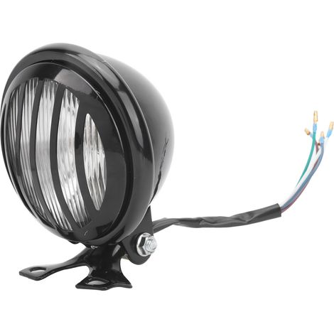 Phare rétro pour moto, lumière blanche, dissipation thermique rapide, haute transmission, compatible Honda (1/5)