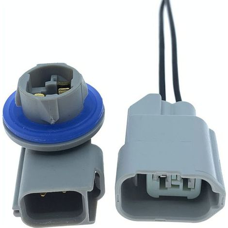 13627828/7283-5689-30 Compatible avec les douilles d'ampoules de feux de jour et de feux de position latéraux des Jeep Grand Cherokee et Ford Escape — douille + fiche
