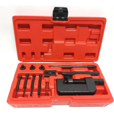 Trade Shop - Rompe Eslabones Reconstruir Cadena 25 A 630 Para Motos Todas Las Cadenas - (1/4)