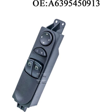 Ensemble de commutateur de fenêtre automobile A6395450913, commutateur de régulateur de fenêtre électrique pour véhicule, adapté aux véhicules Mercedes-Benz, commande la montée et la descente des fenê