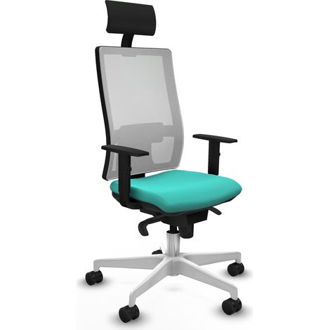Bürostuhl piqueras y crespo Horna türkis Kunstleder modern