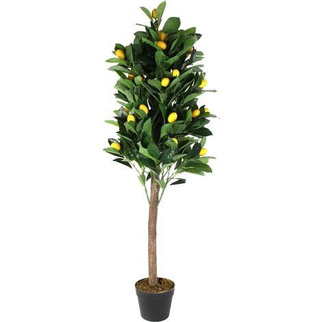 Citronnier Artificiel en Pot 120cm (1/3)