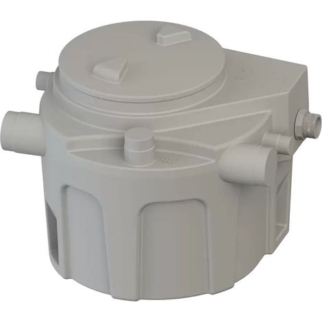 SFA - Sanifos 110 - Station De Relevage Eaux Grises Et Pluviales - A Enterrer - Pompe Automatique - Installation Et Manutention Faciles - 4 Entrées - Maison - 72,2 x 58,6 x 51,5 cm - Made in France (1/5)