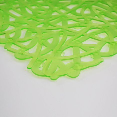 TAPPETO VASCA KAOS 36X72 CM VERDE (1/3)