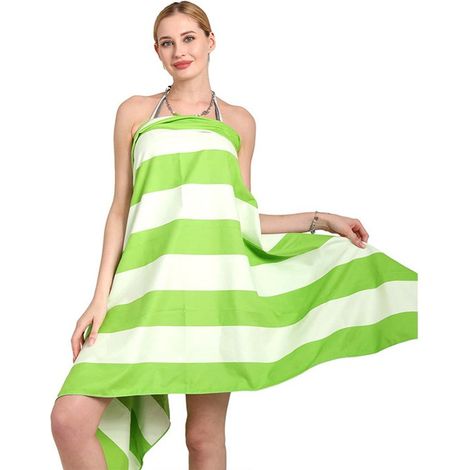 Toalla de playa grande de microfibra – Fina y ligera – Secado rápido – Toalla de piscina de 90 x 180 cm (1/5)