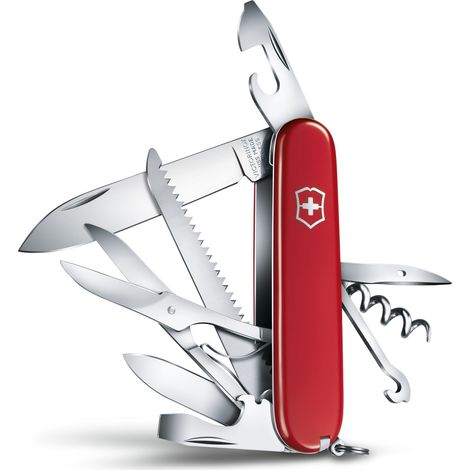 Victorinox Huntsman navaja suiza roja 15 herramientas 9,1 cm (1/4)