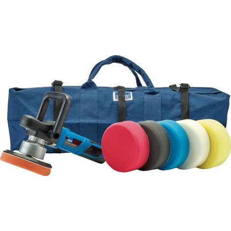 Draper DA Polisher Sander Polishing Machine Kit 900w 150mm 6"" Dual Action 99375 (1/5)