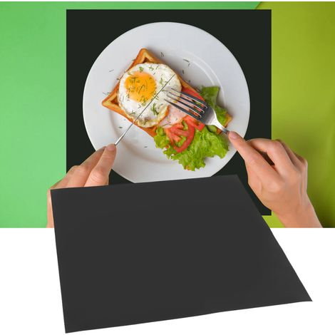 Protecteur de Plaque à Induction Anti-Dérapant en Silicone - Tapis Isolant pour Cuisine (Format Carré)