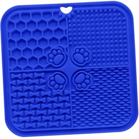 Tapis à lécher pour chien, jouet interactif anti-étouffement pour nourrir les chats, jeux de réflexion pour chiens, distributeur de friandises, jouet d'entraînement pour chiens avec mangeoire lente-da