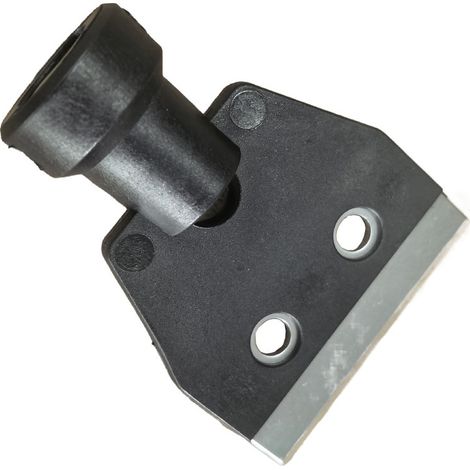 Spatule en acier inoxydable compatible avec les accessoires de spatule vapeur de la série Kärcher SC pour éliminer les taches tenaces et les résidus de colle. (1/5)