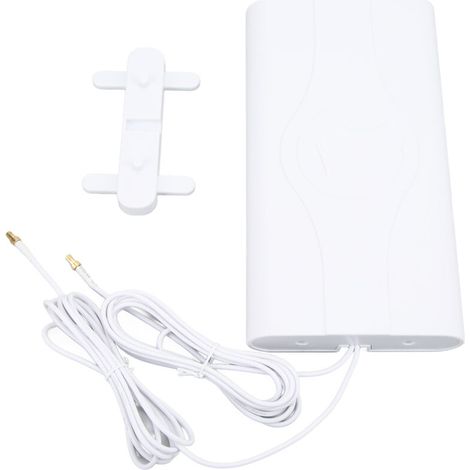 Antenne Panneau Externe 4G LTE 30DBI KJ-014, Amplificateur Signal MIMO 700-2600 MHz pour Connexion Stable (1/5)