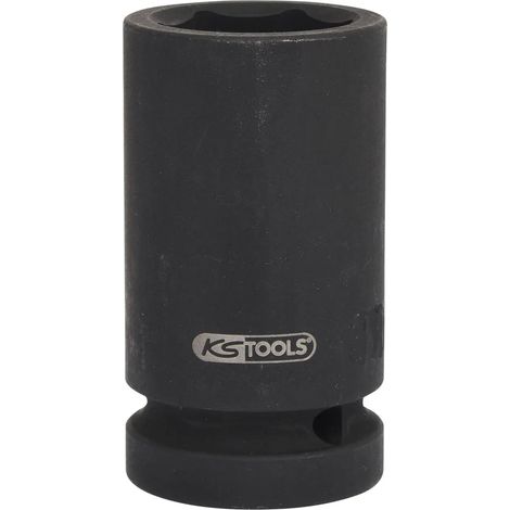 [NEUWERTIG] B-Ware Ks Tools Kraft Stecknuss Steckschlüsseleinsatz 6 Kant 1 Zoll Vierkant Lang 85 Mm