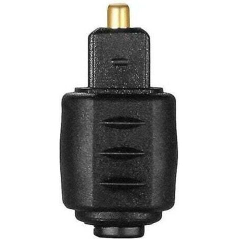 Adaptateur audio optique pratique prise jack femelle 3,5 mm vers numérique (1/3)