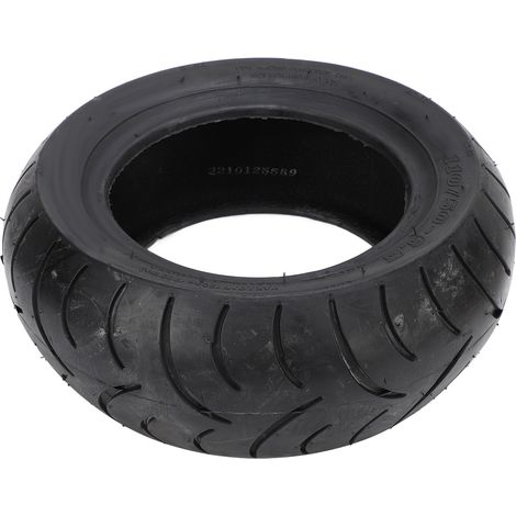 Pneu tubeless 110/50-6,5 en caoutchouc épais, absorbant les chocs et antidérapant, 13 pouces, pour mini-moto. Pneu extérieur de rechange tubeless pour mini-moto. (1/5)