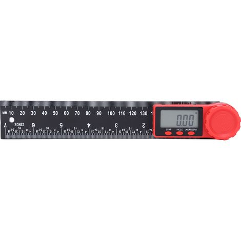 Elektronischer digitaler Winkelmesser, 360-Grad-Winkelmesser, Winkel- und Längenmessgerät (1/5)