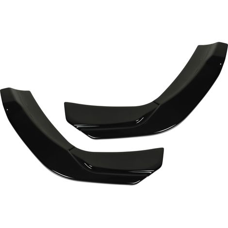 Linker und rechter Heckdiffusor, Stoßstangenspoiler für Mercedes A-Klasse W177 A35 AMG-Line Limousine 2019-2023, 2-teiliges Set, schwarze Ausführung. (1/5)