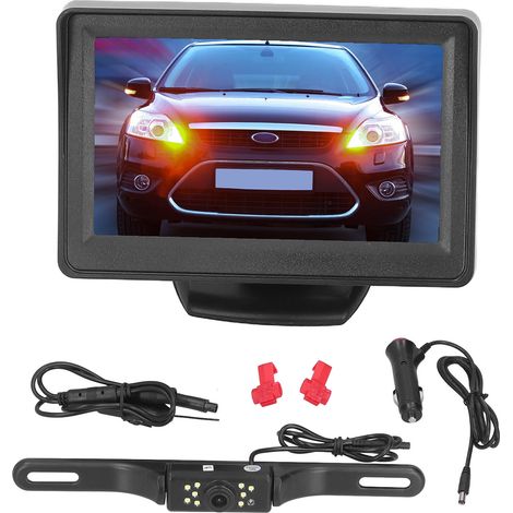 Écran d'affichage d'image de l'angle mort arrière pour voiture Caméra infrarouge sans fil HD vision nocturne pour camions et camping-cars (1/5)