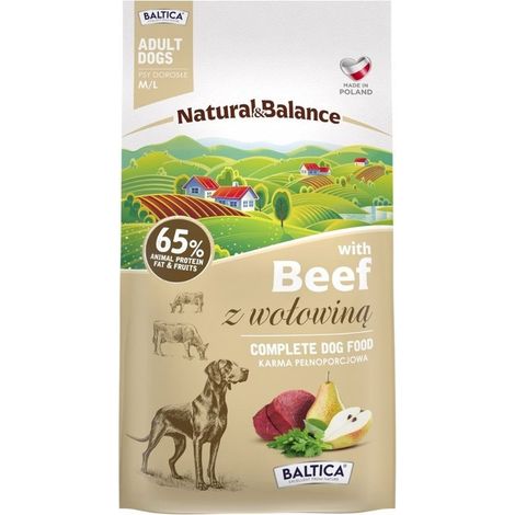 BALTICA NATURAL&BALANCE Bœuf M/L 3 kg (1/2)