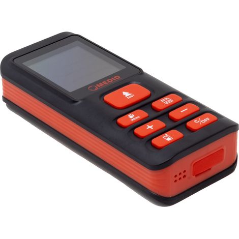 Medidor de distancia láser rojo 40 m (1/5)
