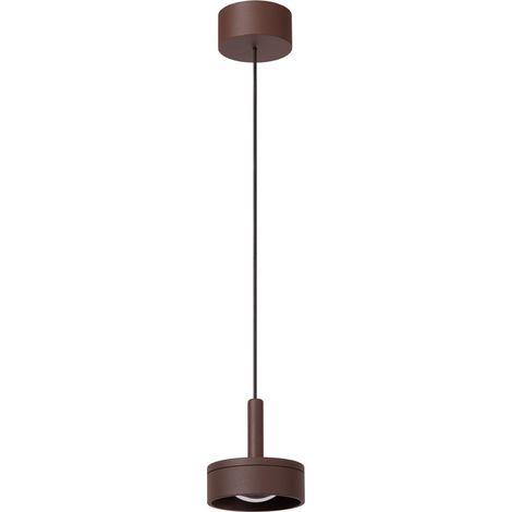 Lampe pendante de conception Lenz brun rouille Ø 11cm IP54 - 33806/08/97 (1/3)