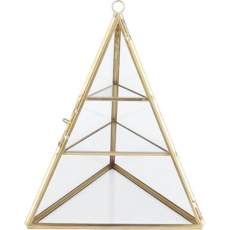 Étagère de Bijoux en Forme de Pyramide à 3 Niveaux pour Boucles d'Oreilles, Colliers et Bracelets (1/5)