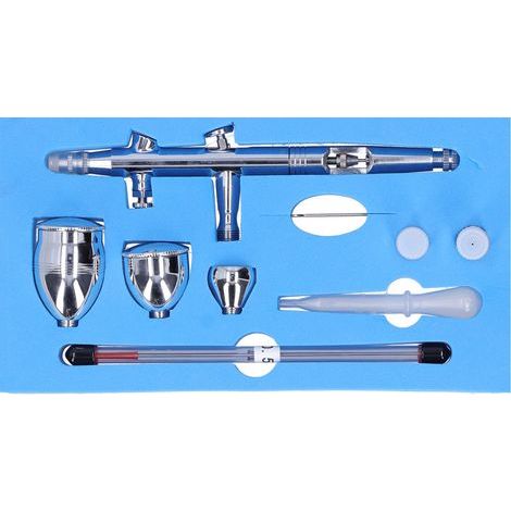 G1/8 Airbrush-Pistolen-Set, Künstlerbedarf, Malwerkzeuge, Kaliber 0,2 mm, 0,3 mm, 0,5 mm (1/5)
