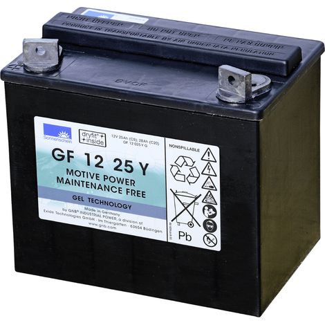 Batterie Gel Sonnenschein GF12025YG 12v 28ah (1/3)