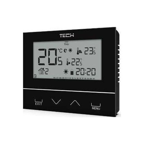 Tech ST-292 V2 Thermostat Schwarz Präzise Heizungssteuerung