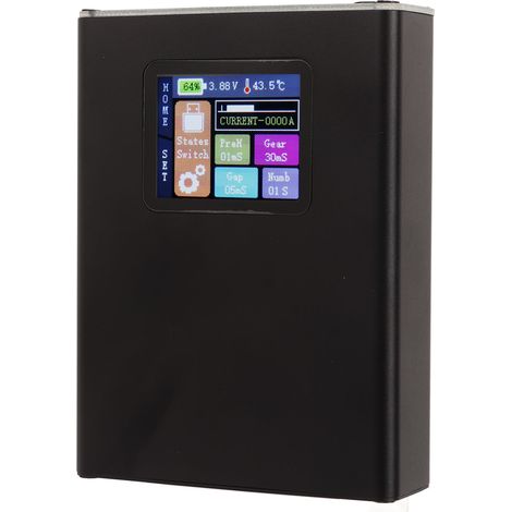 Soudeuse par points avec écran couleur LCD 1,8 pouce, mini machine de soudage par points professionnelle portable et réglable pour batteries (1/5)