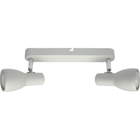 Plafoniera spot Candellux Picardo bianca 2xE14 36cm