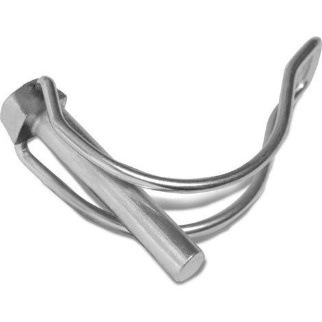 Lot de 10 goupilles pliantes 8,0 mm x 45 mm pour tuyaux Ø 40 mm [10] Tube de 8 mm x 45 mm (1/4)