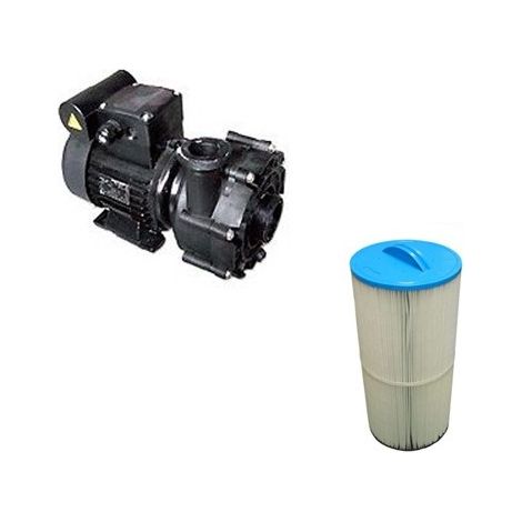 Filtrinov – Lot de 2 cartouches filtrantes 25 microns pour robinet – Compatible MX18 et MX25 – Filtration efficace pour eau potable