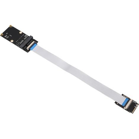 Adapter-Erweiterungskarte, M.2 NGFF-Schnittstelle, Mini PCI-E-kompatibel, flexible Flachbandkabel-Adapterkarte, Plug-and-Play-Design, kompatibel mit allen Betriebssystemen.