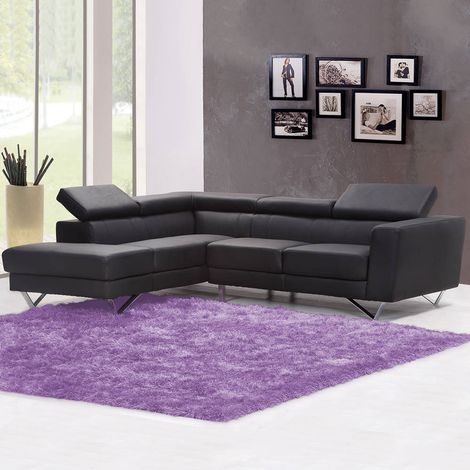Tapis Shaggy Strado 160x220 PurpleFlower (Violet clair) (1/5)