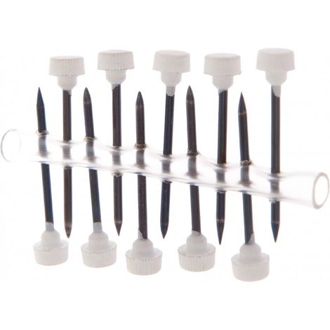Set mit 20 Ersatznadeln für Bilderhaken LE CROCHET FRANCAIS L.25 LE CROCHET FRANCAIS