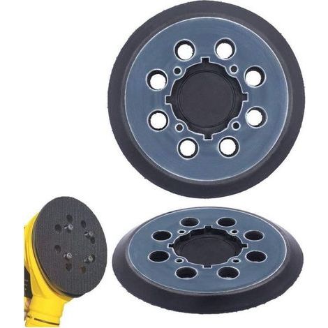 125-mm-Schleifteller für Dewalt, 5-Zoll-Schleifteller mit 8 Löchern für DWE6421, 6421K, DWE6423, 6423K, DCW210B, DWE64233 und N329079, Klett-Ersatzteller (1/5)