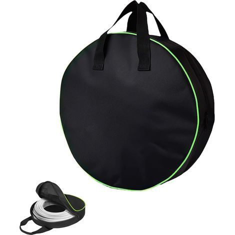 Sac Rangement Câble, Cable Bag Sac de Transport de Câble de Charge de Voiture électrique pour Câbles de Type 2 et Type 1 et Organisateur pour Tous Les Câbles et Extensions (40 x 13 cm, Noir) (1/5)