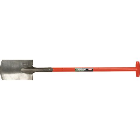 Paletta da giardinaggio in fibra 5001 m. con manico T 285x180 mm