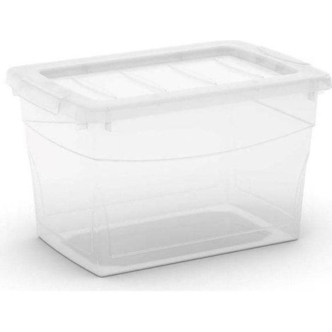 Boîte de rangement kis omni box empilable avec poignées latérales 16l (1/2)