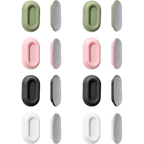 Stück magnetische, selbstklebende Haken, Wandhalterung, Haushaltsaufbewahrung, kreative Haken, die für Fernbedienungen und Stecker verwendet werden können.